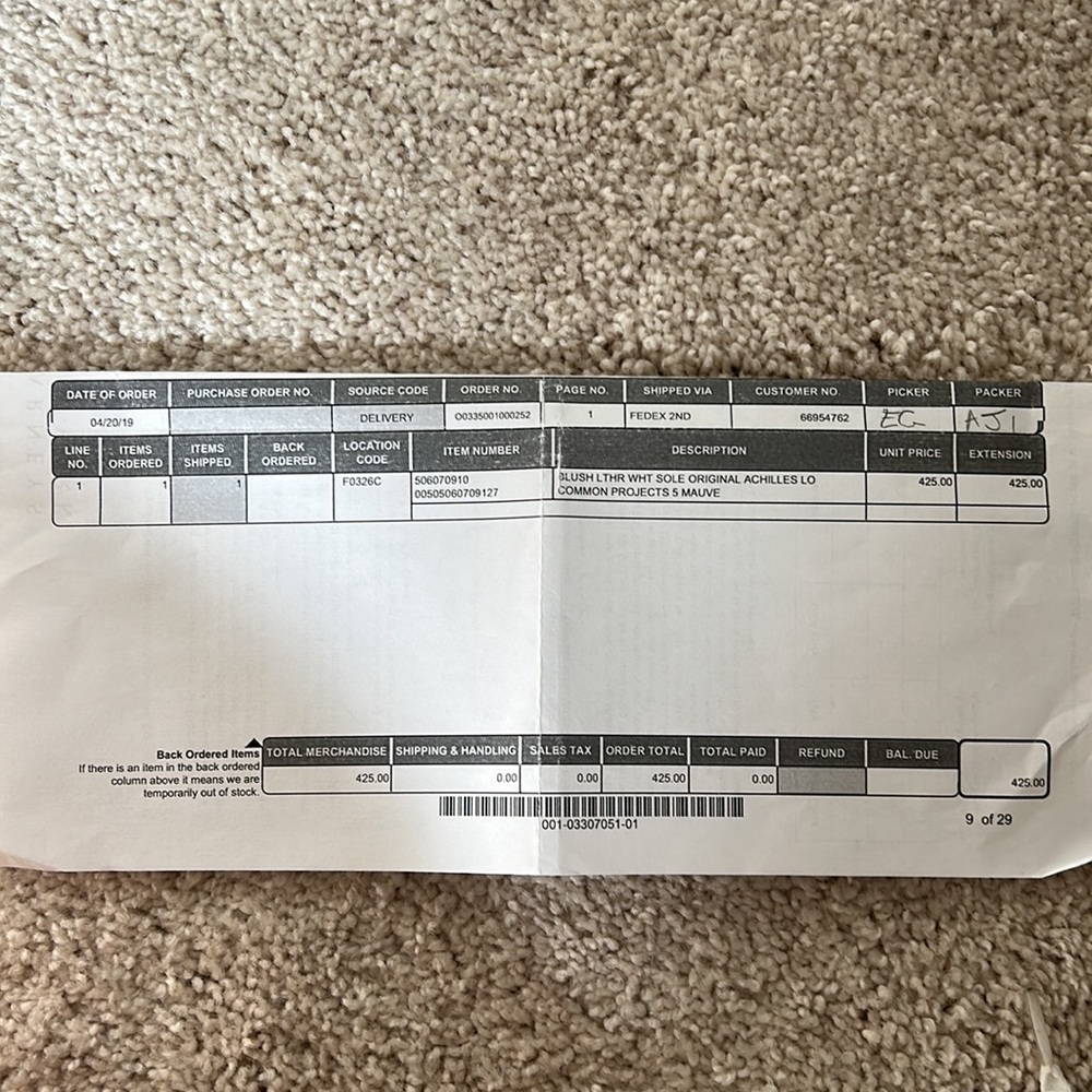 Common Projects Size 5 In Mauve - image 7